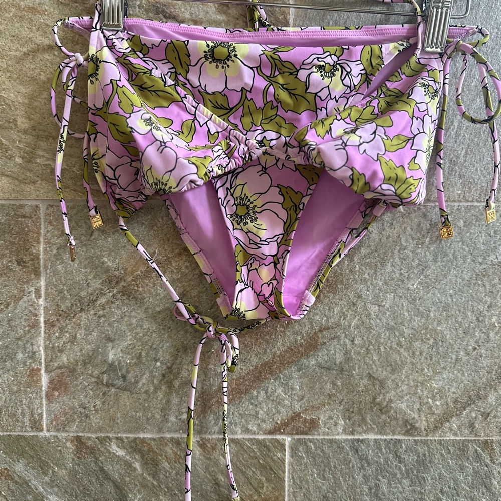 Tory Burch Pink Floral Bikini